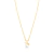 CONJUNTO BRINCO E COLAR DOURADO PÉROLA SHELL - Loja Mariana Rui