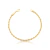 PULSEIRA CORDÃO BAIANO DOURADO - 19 CM - comprar online
