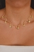 COLAR ONDULADO LISO DOURADO