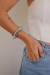 BRACELETE LISO CURVO PRATA - comprar online