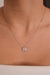 CONJUNTO COLAR E BRINCO COM ZIRCONIA CARRE - comprar online