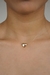 COLAR FIO DE NYLON COM PINGENTE CORAÇÃO