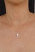 COLAR FIO DE NYLON COM MENINA EM MADRE PÉROLA - comprar online