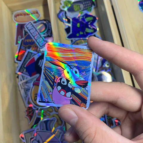 Sticker Coraje - comprar online