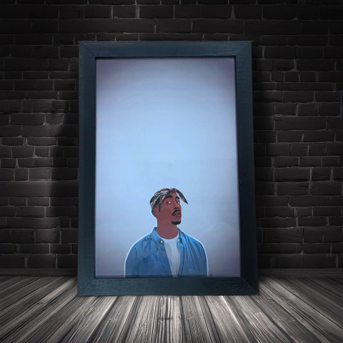 Cuadro 20x30 Tupac Shakur