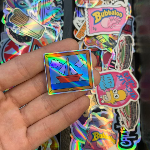 Sticker Cuadro Simpsons - comprar online