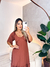 Vestido Pilar - Marrom na internet
