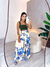 Saia Plissada - Azul - comprar online