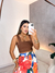 Cropped Karen - Marrom - comprar online