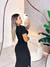 Vestido Canelado - Preto - Loja da Marcelle