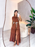 Vestido Botões - Marrom - comprar online