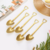 Set Cucharita cafe modelo pala de acero inoxidable 6 unidades 3 medidas - tienda online