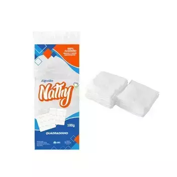 Algodão Hidrófilo Quadradinho Natty 40g