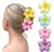 Presilha Flor Pinterest - (COR 5) Azul com Verde - comprar online