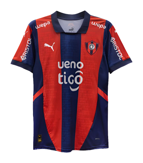 Camisa Cerro Porteño 25/26 I Home - Versão Torcedor
