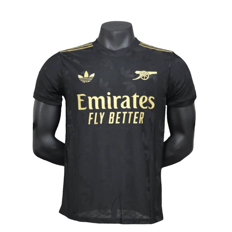 Camisa Arsenal 25/26 Edição Especial - Preto - Versão Jogador