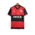 Camisa Flamengo I Retrô 17/18 Torcedor Masculina - Vermelha com detalhes em Preto - Lionel Modas
