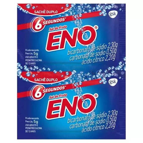Sal de Fruta Eno Tradicional 2 envelopes 5g cada