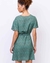 Vestido Transpassado Flor de Sardenha Verde na internet