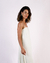 Imagem do Vestido Longo Fenda Linho Marfim