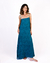 Vestido Longo Fenda Su Monte - comprar online