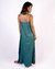 Vestido Longo Fenda Flor da Sardenha Verde na internet