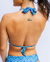 Top Alça Larga Tribal Azul - Mohit