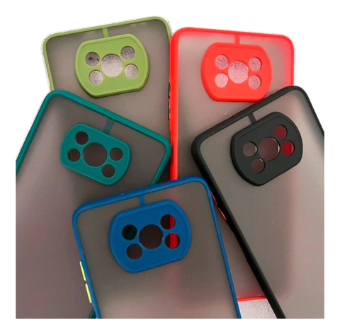 Funda Bumper Cubre Camara Para Samsung Linea A