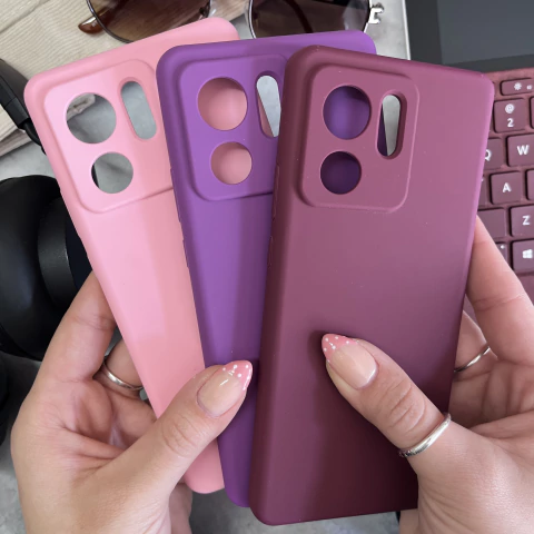 Funda Antideslizante Silicona Liquida Premium Para Motorola - comprar online