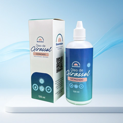 Óleo de Girassol Ozonizado – 120ml
