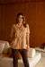 Parka em viscose sarjada c/bolsos - comprar online