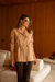 Parka em viscose sarjada c/bolsos - Allú