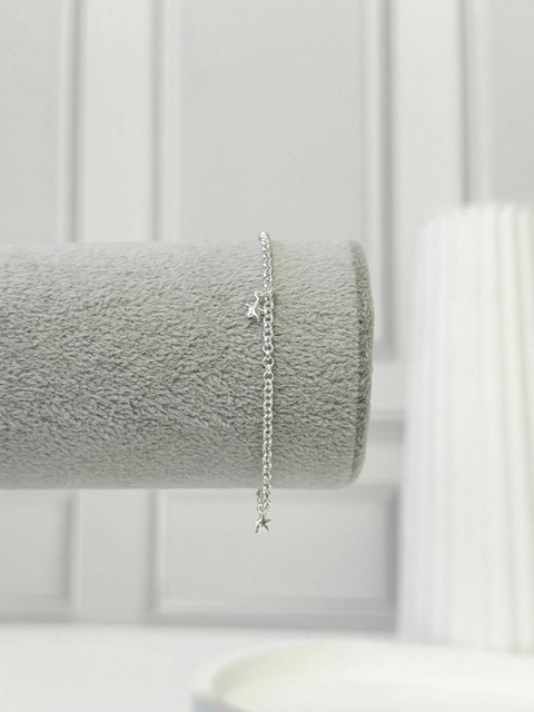 PULSERA DIJES ESTRELLAS PLATA 925 - comprar online