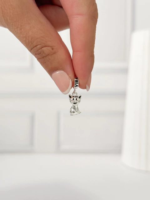 CHARMS PANDI GATITO PLATA 925 - comprar online