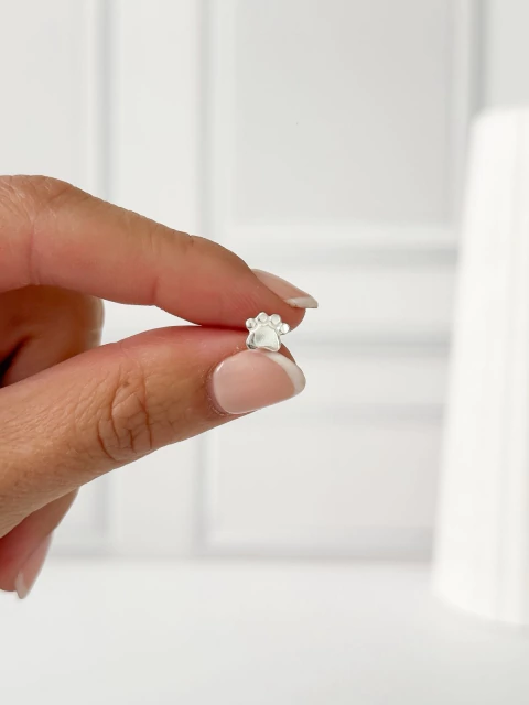 MINIATURA HUELLA PLATA 925 (UNIDAD) - comprar online