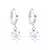HUGGIES DIJE FLOR LISA Y CUBIC PLATA 925 - comprar online