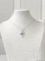 CADENA DIJE FLOR DE LOTO AZUL Y COLGANTE PLATA 925 en internet