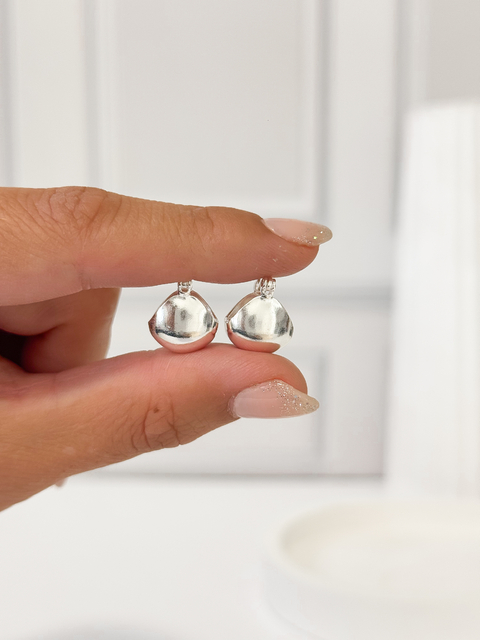 ARGOLLAS CANASTA HUECA CHICA PLATA 925 - comprar online