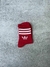 Adidas roja rayas blancas