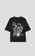 REMERA HUMO LUXO [ NEGRO ]