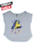 REMERA ENTALLADA FLY (Celeste) SEAQUEST - comprar online