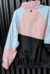 Campera deportiva con bloques de color Luxo
