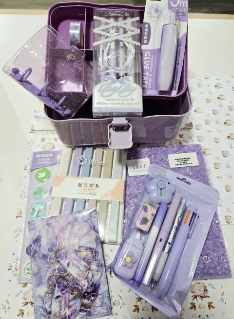 Kit Violeta Grande con Contenedor