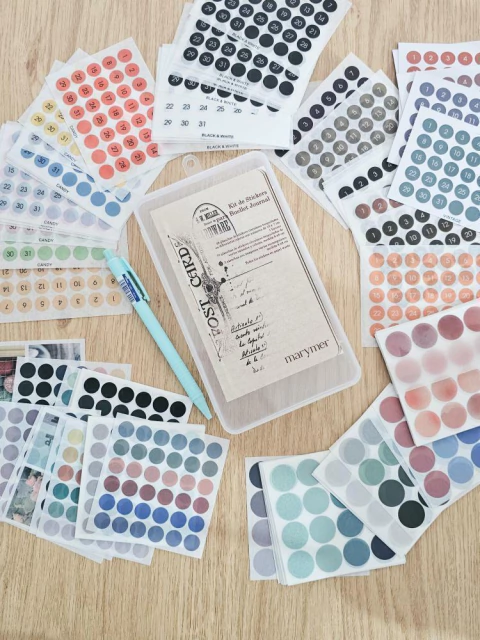 Kit de Stickers para Bullet Journal (J008)