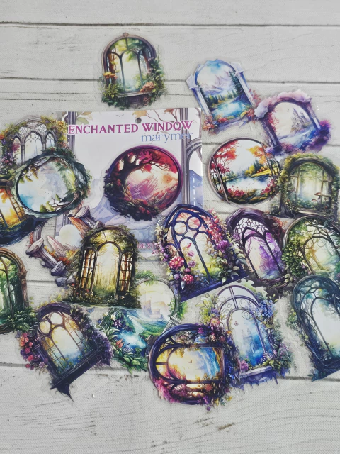 Set de Stickers Enchanted Windows (E005)