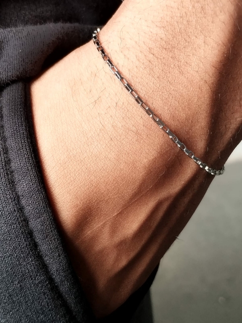 Pulseira Masculina BCOL026 em Aço Inox