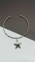 Bracelete Ondas com Pingente Estrela em Aço Inox - comprar online