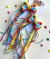Par de Laços Juninos com Tassel Removível - Girassol
