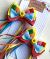 Par de Laços Juninos com Tassel Removível - Girassol - comprar online