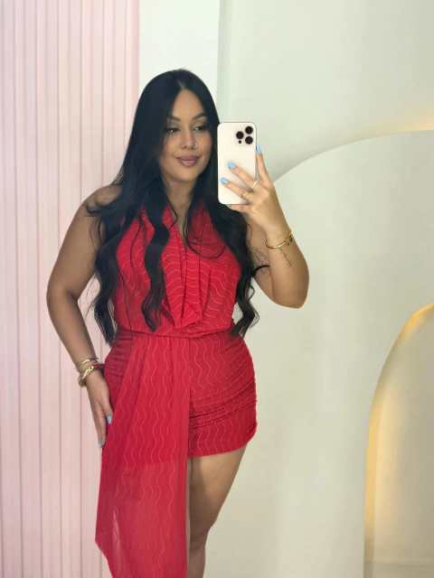 VESTIDO TULE ONDA REF:266